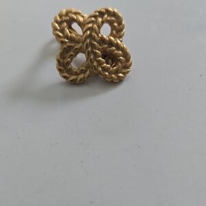 Elegant Gold Knot Monet Earrings